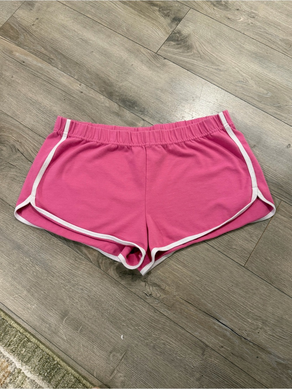 Pink Women's Retro Athletic Shorts